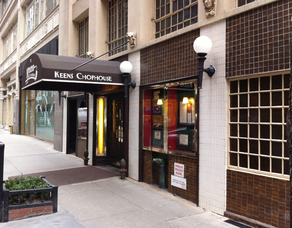 Keens Steakhouse in New York City